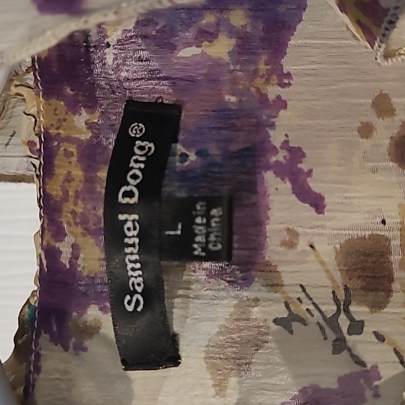 Samuel Dong ruffled detail vest, size lg - Picture 3 of 3